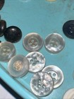Sewing Buttons Lot Antique Vintage
