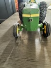 Vintage 1 16 Scale Ertl John Deere Diecast Wide Front End Tractor Green   Yellow