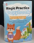 6pcs Magic Practice Copybook Groove Reusable English Writing Book For Children