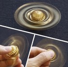 Gold Fidget Spinner Magic Orb Anxiety Toys Stress Relief Reducer Spin Fidgets   
