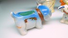 4 Vintage 30s-40s Porcelain Pincushions Dog Pincushion Made Japan Lot