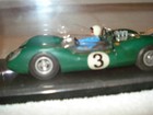 1 24 Scale Vintage  Classic Cox Lotus 40 Slot Car In Display Case