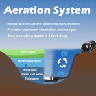 Pond Aerator Kit For Water Gardens   Koi Ponds 1 000-4 000 Gallons  Pond Air Pum