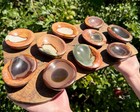 Polychrome Jasper Crystal Bowl -  a  Grade Polished Desert Jasper Stone Bowl