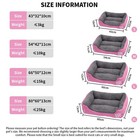 Dog Bed For Extra Large Dogs - Dog Cat Couch Sofa Super Soft Mat Pad Warm Nes Us