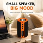 Musibaby M68 Portable Bluetooth Speaker 12w Ipx5 Waterproof 24h Playtime Black