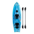 Lifetime Envoy 126  Tandem Sit-on-top Kayak Paddles Included-assorted Colors New