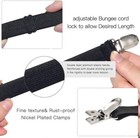 Bed Sheet Clips Adjustable Sheet Fasteners Holder Straps And Suspender Grippe   