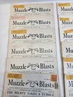 Vintage 12 Issues 1943 Muzzle Blasts Magazine Black Powder Muzzleloading Rifle