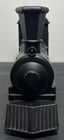 Teltime Tito Quartz Black Steam Locomotive Train Alarm Clock Tested   Works