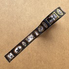 Jon Turner  Gallery Of Curiosities Washi Tape Gold Foil Halloween Junk Journal
