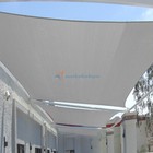 Tang Gray Heavy Duty Steel Wire Cable Sun Shade Sail Canopy Customizable Size