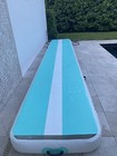 Airtrack 18x3 Feet 8 Inches Thick  used  Comes With Air Pump   Fixing Kit
