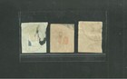 1860s Greece Scott  5  12   19 Lot Of 3 Used Vintage Postage Stamps