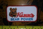 Hamm s Bear Power Old School Beer Collectors Patch Sew On Vtg