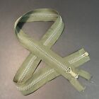 Ww2 Crown Military Spring Load Slider Pull 47 5    Open End Cotton Zipper Vintage