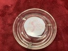 Vintage Reddy Kilowatt Usa Clear Glass Ashtray Advertising Promotional Electric