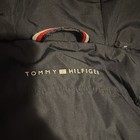 Tommy Hilfiger Men   s Gray Hooded Full Zip Jacket W  Zip Pockets Size M