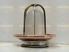 Nautical Ship Bulkhead Light Brass   Copper     Vintage Industrial Ceiling Fixture