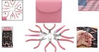 Slimline 8pc Pliers Jewelry Tools Set Ergonomic Bubblegum Clutch Heavy Duty