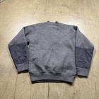 Cabelas Jacket Wool Bomber Hunting Grey Men Size Medium Waffle Knit Double Layer