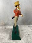 Vintage 1940s Johnnie Walker Red Statue 8 5  Figure Monocle Scotch Whiskey