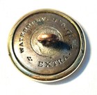 Golden Age Flower Button Backmarked Waterbury Extra  737