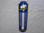 Vintage Michelin Tire Service Dealer 1  Porcelain Metal Gas Oil Thermometer Sign