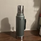 Vintage Green Aladdin Stanley Thermos No A-944dh Quart Made In Usa