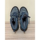 Foxelli Boots Men 9 5 Wide Blue Waterproof Hiking Gore-tex Trail Gorpcore