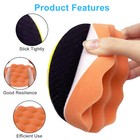 19   3  Car Buffing Pads Polishing Sponge Set Waxing Foam Polisher Kit For Drill