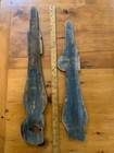 Vintage Large Antique Clock Tower  Wooden Clock Hands Wood