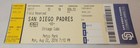 2016 Kris Bryant Career Home Run  58 Game Ticket Stub 9 22 16 Cubs At Padres