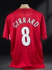 Liverpool 2005-2006 Uefa Champions League Home Jersey - Gerrard  8