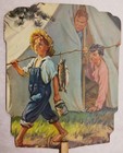 C1940 Hand Ad Fan  knauer s Hardware Store  - Jacksonville  Fla 