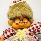 Monchhichi Vintage Grand Mother Plush Monkey Doll Super Rare S Size