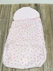 Cloth Diaper Stacker Nip Pink Rosettes Brown Bunny Rabbit By Just Born Read