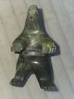 Vintage Native American Indian Eskimo  Soap Stone Serpentine Stone Carving Bear