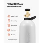 Co2 Tank 10 Lbs New Aluminum Alloy Gas Cylinder With Cga320 Valve Dot Approved