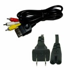 Usa Xbox Av Cable   Power Cord For The Original Xbox Microsoft Tv Charger Bundle