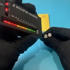 1 Ct 6 5mm 14k Yellow Gold Vvs Moissanite Solitaire Pushback Stud Earrings 925