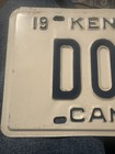 Vintage 1978 Campbell Kentucky Vanity Personalized License Plate    dotty    Expird
