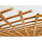 72  L X 32  H X 0 5  D Peeled Willow Wood Trellis Plant Support