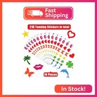 Chinco Store 210 Pieces Tanning Sticker For Body Sun Tattoo Stickers For Tanning