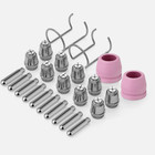 24pcs For Sg-55  Ag-60  Wsd-60  Cut50 60 Plasma Cutter Torch Consumables Tip Kit