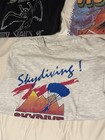 Lot Of 3 Medium Vtg 90s y2k T-shirts Skydive Viola Led Zeppelin