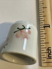 Flower Thimble Vintage Souvenir Collectible
