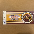 Nfl Washington Redskins Vintage Circa 1983 Nfc Champions Logo Bumper Sticker