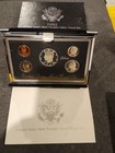 1992-s United States Premier Silver Proof Set In Original Box With Coa