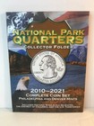 2 National Park Quarters Collector Folder Coin Books By Whitman 2010-2021